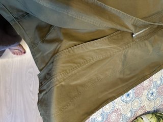 Conjunto Blusa Beige y Pantalón Lunares