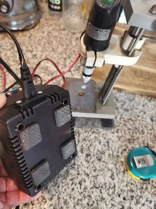 Fuente 0-30V + Taladro Minicraft MB160