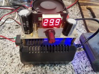 Fuente 0-30V + Taladro Minicraft MB160