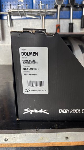 Casco Spiuk Dolmen M/L Bianco