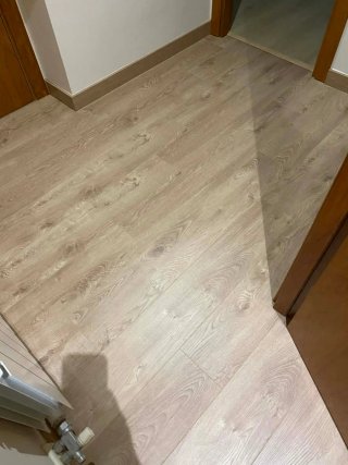 Instalación suelo laminado