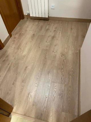 Instalación suelo laminado