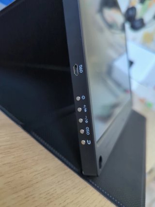Monitor Portátil Uperfect Negro/Plata