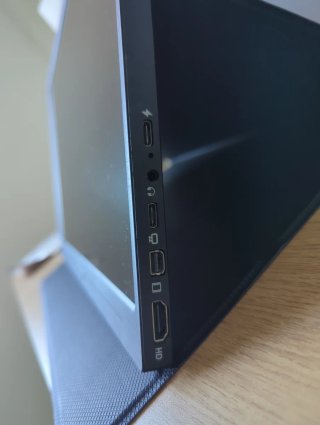 Monitor Portátil Uperfect Negro/Plata