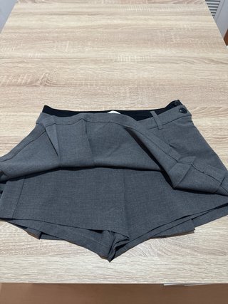 Falda pantalón gris Talla XS