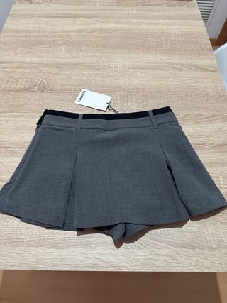 Falda pantalón gris Talla XS