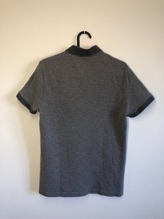 Polo Lacoste Rayas Grises