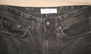 Shorts vaqueros talla 36 Springfield negros