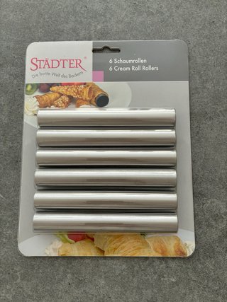 Moldes Canutillos Pastelería Acero Inoxidable