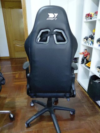 Silla Gaming Drift DR90 Negra y Blanca