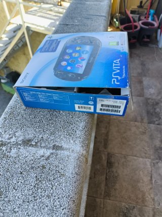 PS Vita Sony Caja y Manuales Wi-Fi