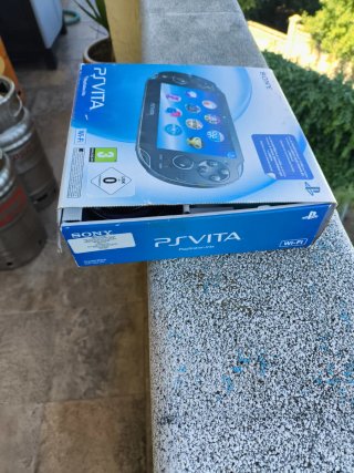 PS Vita Sony Caja y Manuales Wi-Fi