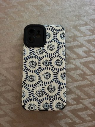 Funda iPhone 12 Verde Lunares Blancos 635606915