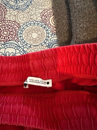 Camiseta Zara Roja Talla M