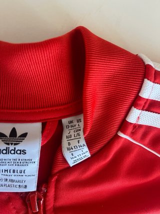 Conjunto deportivo Adidas rojo Niño/niña
