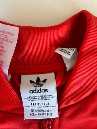 Conjunto deportivo Adidas rojo Niño/niña