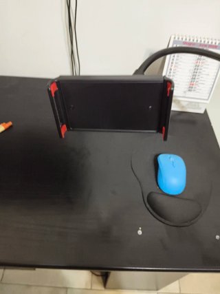 Staffa reggi cellulare tablet telescopico