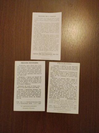 Santini  religiosi antichi n.6