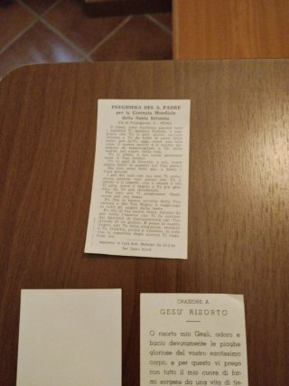 Santini  religiosi antichi n.6