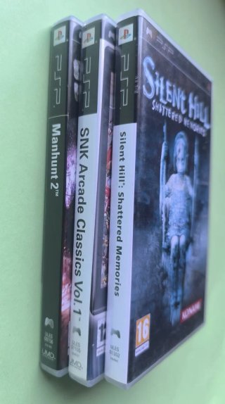 Pack Cajas y Manuales PSP
