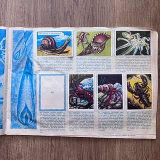 Álbum MAGA visión naturaleza (faltan 4 cromos)