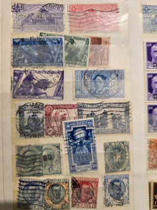 Lote Sellos Italia
