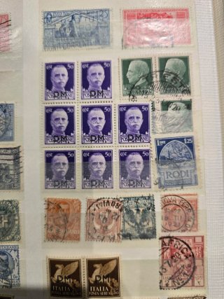 Lote Sellos Italia