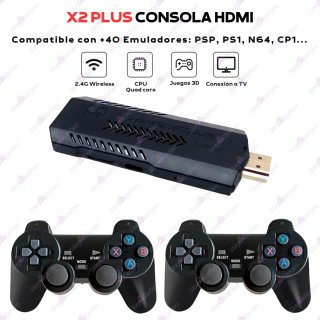 Consola Game Stick X2 Inalámbrica 2.4G