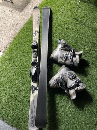 Esquís Elan A-Series con Botas 284mm (38/39)