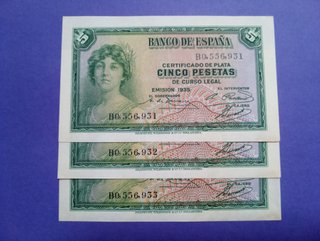 20 BILLETES PESETAS ANTIGUOS ORIGINALES NUEVOS S/C