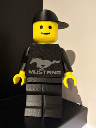 Brick Lego 20cm Mustang