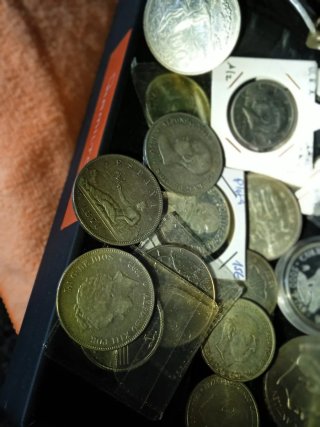 Surtido Monedas Plata Antiguas