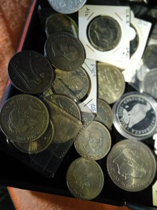 Surtido Monedas Plata Antiguas