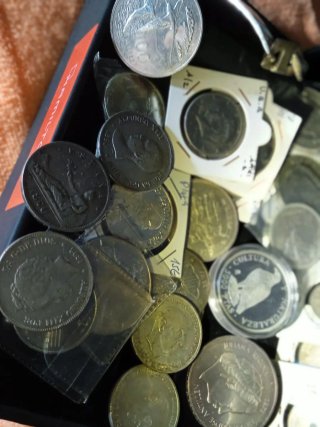 Surtido Monedas Plata Antiguas