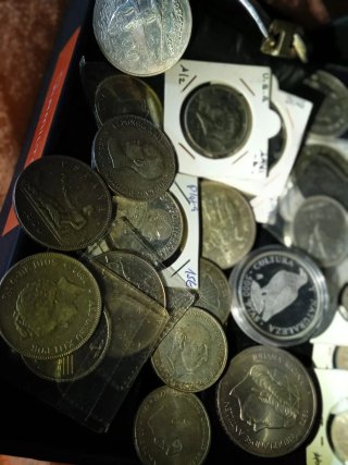 Surtido Monedas Plata Antiguas