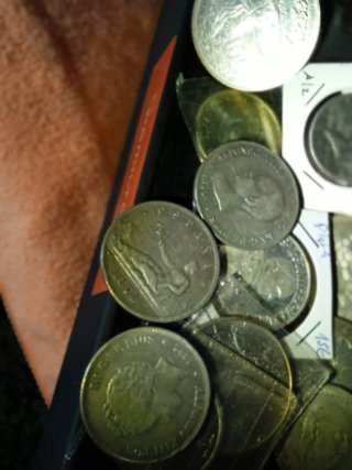 Surtido Monedas Plata Antiguas