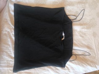 Camiseta negra tirantes T M