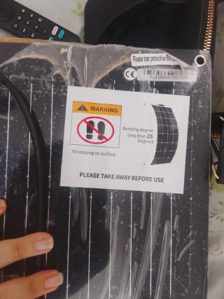 Panel solar flexible Xinpuguang 200w Son 2 placas