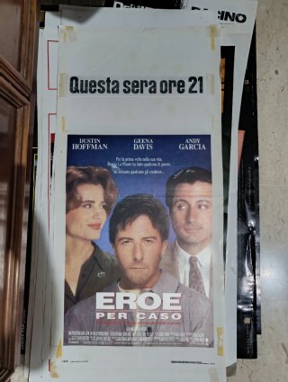 Locandina film Eroe per caso 35x65