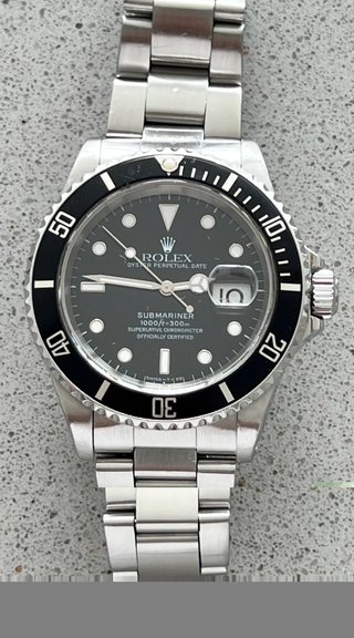 Rolex Submariner Acero Ref. 16610 - 1997