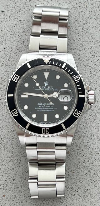 Rolex Submariner Acero Ref. 16610 - 1997