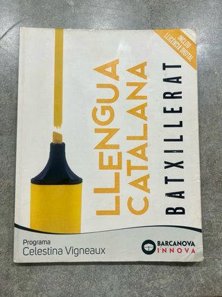 Libro de texto. Batxillerat. Llengua catalana