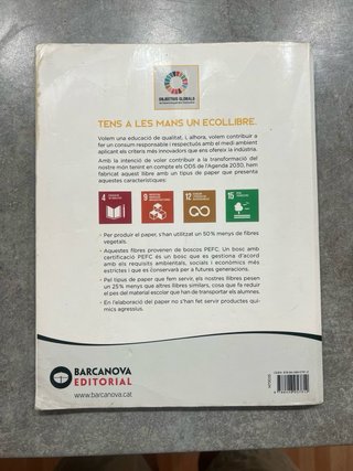 Libro de texto. Batxillerat. Llengua catalana