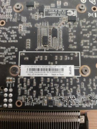 Tarjeta Gráfica Zotac GeForce  6GB 192bits GDDR 5