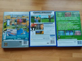 Lote 3 Juegos PS2: Sims 2, Tiger Woods, Tennis
