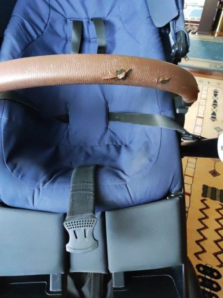 Silla de bebé Stokke azul
