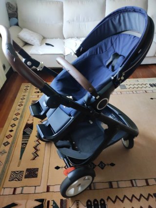 Silla de bebé Stokke azul