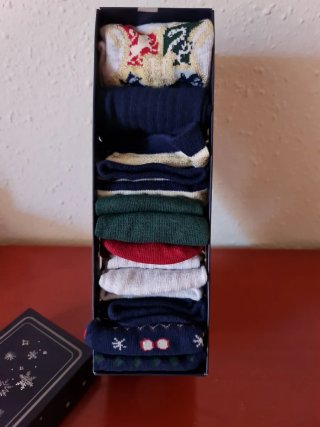 Caja 6 pares calcetines Harry Potter