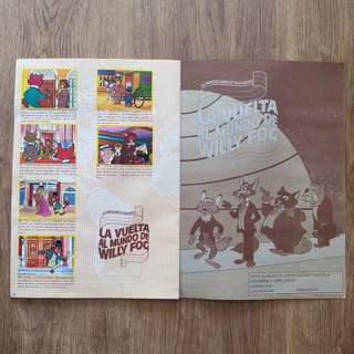 Álbum Cromos Willy Fog Completo