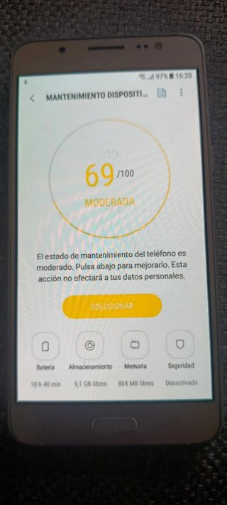 Samsung Galaxy J5 (2016) Dorado/Plateado